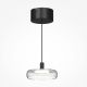 Pendule, Lustre suspendate - Lustra LED suspendata Float sticla transparenta