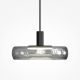 Pendule, Lustre suspendate - Lustra LED suspendata Float sticla fumurie