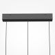 Pendule, Lustre suspendate - Lustra cu 3 pendule LED Float sticla fumurie