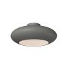 Lustra LED aplicata tavan din aluminiu gri Aros