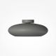 Lustre aplicate - Lustra LED aplicata tavan din aluminiu gri Aros