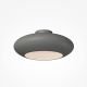 Lustre aplicate - Lustra LED aplicata tavan din aluminiu gri Aros
