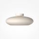 Lustre aplicate - Lustra LED aplicata tavan din aluminiu alb Aros