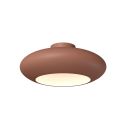 Lustra LED aplicata tavan din aluminiu cupru Aros