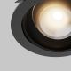 Iluminat pentru baie - Spot incastrabil LED directionabil IP44 Lens negru 3000K 12W