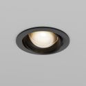 Spot incastrabil LED directionabil IP44 Lens negru 3000K 12W