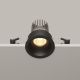 Spoturi tavan fals - Spot incastrabil LED Dip negru 2700K 10W