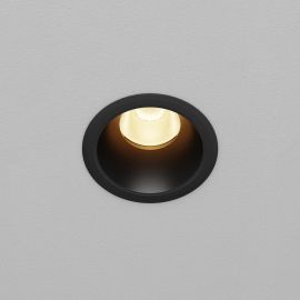 Spot incastrabil LED Dip negru 2700K 10W