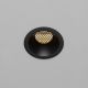 Spoturi tavan fals - Spot incastrabil LED Dip negru 3000K 10W