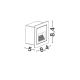 Spoturi - Spot incastrat lumina LED fatade, scari exterior MONO 5W