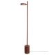 Lampadare - Lampadar LED din lemn de frasin maro Okinawa