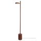 Lampadare - Lampadar LED din lemn de frasin maro Okinawa