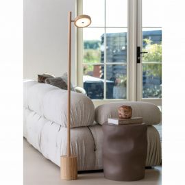 Lampadare - Lampadar LED din lemn de frasin natur Okinawa