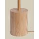 Lampadare - Lampadar LED din lemn de frasin natur Okinawa