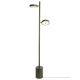 Lampadare - Lampadar LED din lemn de frasin verde Okinawa