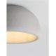 Lustre aplicate - Lustra aplicata tavan cu textura granulata Davo 43cm, gri piatra