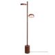 Lampadare - Lampadar LED din lemn de frasin maro Okinawa