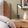 Lampa de masa LED din lemn de frasin verde Okinawa