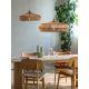 Pendule, Lustre suspendate - Lustra boho style Rinjani 70x33cm natural, L