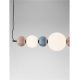 Pendule, Lustre suspendate - Lustra LED cu ceramica multicolora DAZZ