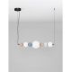 Pendule, Lustre suspendate - Lustra LED cu ceramica multicolora DAZZ