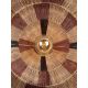 Aplice, corpuri de iluminat pentru pereti - Aplica boho style Serengeti 45x12cm nat/brown, S
