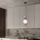 Pendul, Lustra LED cu ceramica multicolora DAZZ