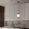 Pendul, Lustra LED cu ceramica multicolora DAZZ