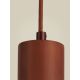 Pendule, Lustre suspendate - Pendul cu Spot din bambus maro Java