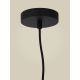 Pendule, Lustre suspendate - Pendul cu Spot din bambus negru Java