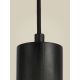 Pendule, Lustre suspendate - Pendul cu Spot din bambus negru Java