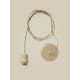 Pendule, Lustre suspendate - Pendul design natural Lumbini 50x20cm natural, S