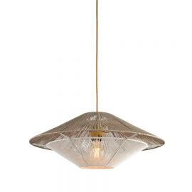 Pendule, Lustre suspendate - Pendul design natural Lumbini 60x20cm l. grey, L