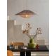 Pendule, Lustre suspendate - Pendul design natural Lumbini 60x20cm l. grey, L