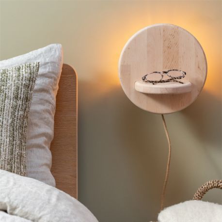 Aplice, corpuri de iluminat pentru pereti - Aplica de perete design natural Corsica , natural