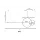 Pendule, Lustre suspendate - Lustra aurie inelara LED Range 120cm