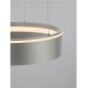 Pendule, Lustre suspendate - Lustra LED design circular OLIVIA nickel D-40cm
