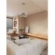 Pendule, Lustre suspendate - Lustra LED design circular OLIVIA nickel D-60cm
