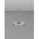 Pendule, Lustre suspendate - Lustra LED design circular OLIVIA nickel D-60cm
