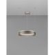 Pendule, Lustre suspendate - Lustra LED design circular OLIVIA nickel D-60cm