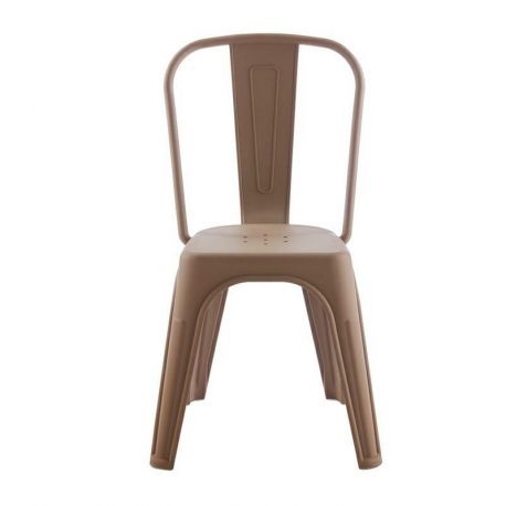 Scaune - Scaun de exterior design industrial Loft maro