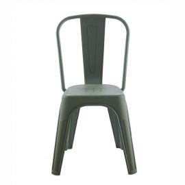 Scaune - Scaun de exterior design industrial Loft verde inchis