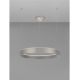 Pendule, Lustre suspendate - Lustra LED design circular OLIVIA nickel D-78cm