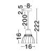 Pendule, Lustre suspendate - Lustra, Pendul ceramic PICCO Blue
