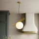 Pendule, Lustre suspendate - Pendul modern auriu BALANCE