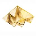 Plafoniera tridimensionala origami pliat complex PYRAMIDS