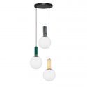 Lustra suspendata decorativa SPAZIO multicolor
