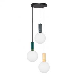 Pendule, Lustre suspendate - Lustra suspendata decorativa SPAZIO multicolor