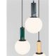 Pendule, Lustre suspendate - Lustra suspendata decorativa SPAZIO multicolor