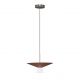 Pendule, Lustre suspendate - Lustra LED suspendata BARIS Rust Brown 38cm